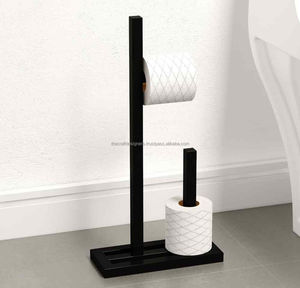 Portarrollos de Papel Higiénico Clásico de Hierro para Baños Tradicionales que Combina un Diseño Atemporal con Funcionalidad Diaria - Product Image 4