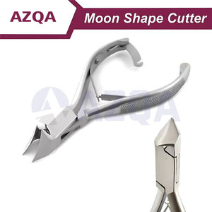 Juego Profesional de 3 Piezas de Cortaúñas de Acero Inoxidable para Uñas Encarnadas con Resorte en Forma de Luna y Alicates de Uñas con Punta de Flecha - Product Image 4