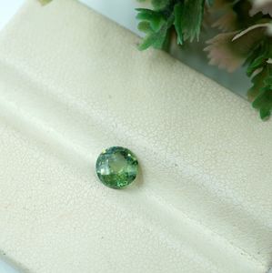 พลอยแซฟไฟร์ธรรมชาติทรงกลมเจียระไนแบบบริลเลียนท์คัท สำหรับทำเครื่องประดับ - Product Image 6