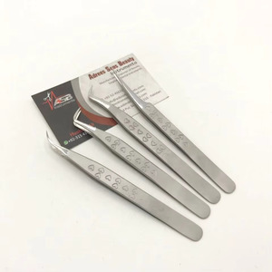 แหนบต่อขนตาแบบมืออาชีพ 90 องศา ด้ามจับรูปหัวใจ พร้อมโลโก้สั่งทำพิเศษ สำหรับต่อขนตาแบบวอลุ่ม - Product Image 2