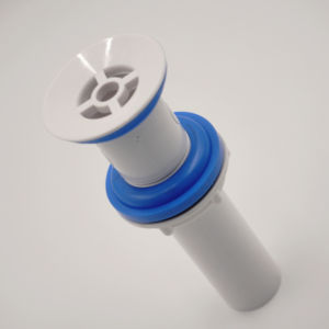 Tuyau d'évacuation d'urinoir en PVC blanc moderne et écologique en forme de U pour toilettes masculines et cuisines, avec service de personnalisation du logo - Product Image 1