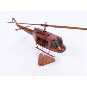Modelo de helicóptero de madera a escala, hecho de madera maciza de una fábrica de Vietnam/Modelo de avión de madera para regalo o decoración de mesa - Product Image 6