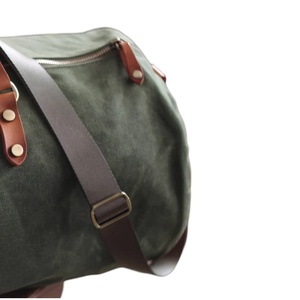 Bolsas de lona Vintage para hombre Ever Credit, bolsa de lona, bolsa de lona, poliéster con cierre de cremallera para viajes, deportes, gimnasio - Product Image 5