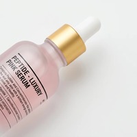Sérum Rose à la Vitamine B12, Sérum Coréen aux Peptides, Sérum Raffermissant et Affinant les Pores, Sérum au Cuivre Peptidique Anti-Rides pour le Visage
