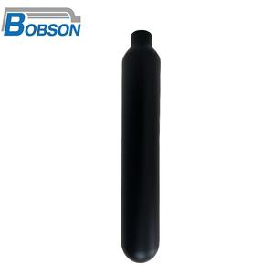 Bouteille de gaz en aluminium haute pression certifiée ISO 360ml 3000psi avec base ronde pour applications industrielles - Product Image 1