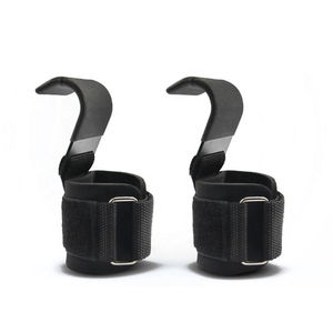 Ganchos para Levantamiento de Pesas, Agarraderas para Dominadas, Correas de Soporte para Muñecas, Soporte de Agarre para Levantamiento de Pesas para Entrenamiento en Gimnasio - Product Image 6