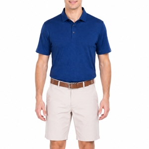 Ensemble polo et short de golf pour homme, séchage rapide, extensible dans quatre directions, spandex/nylon, confortable pour un usage quotidien, style sportif classique et luxueux - Product Image 1