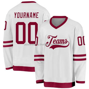Maillots de hockey réversibles personnalisés par sublimation OEM, maillots d'entraînement de hockey sur glace par sublimation, vente en gros - Product Image 6