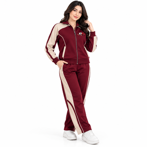 Custom Logo Casual Winter Wear <b>Trouser</b> 100% Cotton Best Selling Plus Size Unisex Tracksuits Solid Pattern Loose Drop Shoulder - Product Image 4