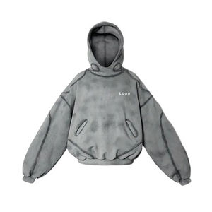 Sudadera con Capucha y Máscara Integrada, 100% Algodón Transpirable, Estilo Urbano Unisex, Personalizable, para Invierno - Product Image 6