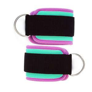Comfortable Padded Ankle Straps for Home Gym Equipment Adjustable Leg Cuffs for Effective Glute and Leg Training - Product Image 6