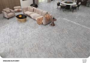 Carreaux de porcelaine brillants de qualité supérieure, format 600x1200, grand format, pour sols et murs, pour décoration intérieure de luxe - Product Image 2