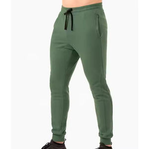 Pantalon de jogging décontracté pour homme, taille mi-haute, 100 % coton respirant, personnalisé pour la course, le sport et la gym - Product Image 1