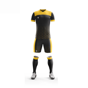 Uniforme de Fútbol Unisex Personalizado con Logotipo Impreso, Transpirable, de Secado Rápido, 100% Poliéster, Manga Corta con Posiciones de Logotipo Personalizables - Product Image 2