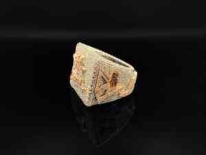 Bague Couronne de Luxe en Argent Moissanite avec Sertissage à Griffes de 0,5 Carat - Product Image 6