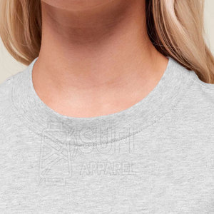 Vente directe usine – T-shirts décontractés élégants grande taille pour femmes, respirants, séchage rapide, 100 % coton, pour style urbain, vente en gros - Product Image 5