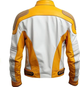 Man Moto Riding Motorbike Leather Motorcycle <b>Jacket</b> Clothing Men <b>Racing</b> Jersey Waterproof <b>Racing</b> Motor Bike Leather <b>Jackets</b> Men - Product Image 4