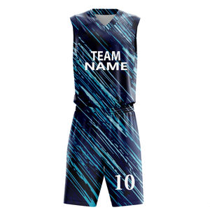 Uniforme de basket-ball sur mesure de haute qualité avec design respirant et caractéristiques de style ensembles, logo personnalisé - Product Image 5