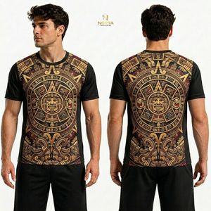 เสื้อยืดซับลิเมชั่นลายกราฟิกซิตี้สกายไลน์สีชมพูสีฟ้าแฟชั่นในเมืองเสื้อกีฬาสำหรับออกกำลังกาย - Product Image 6