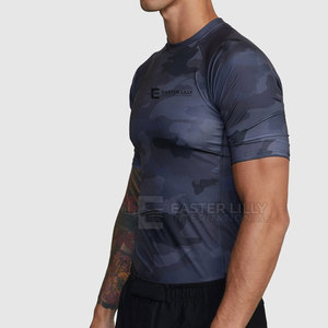 Rashguard Deportivo Profesional Personalizado con Logotipo Impreso, Precio de Fábrica - Product Image 3
