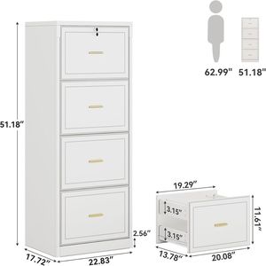 Armadietto portadocumenti a 4 cassetti con spedizione nel fine settimana esclusa - Product Image 2
