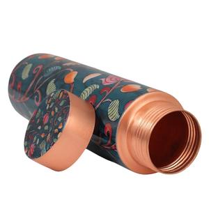 Botella de Cobre Puro Hecha a Mano, Ecológica, Apta para Lavavajillas, Proveedor Mayorista, Calidad Premium - Product Image 1