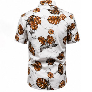Chemise boutonnée numérique haut de gamme pour homme 100 % coton Tissu léger Confortable Coupe décontractée moderne Respirant Séchage rapide ODM - Product Image 2