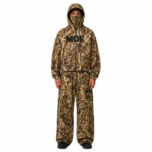 Conjuntos de Pantalones Cargo y Sudaderas con Capucha de Camuflaje Personalizados para Hombre, Ropa Deportiva Cortavientos para Exteriores, Traje de Caza, Fabricante y Proveedor - Product Image 1