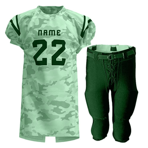 Conjunto de Uniforme de Fútbol Americano Personalizado, Ropa Deportiva Transpirable de Moda para Jugadores, Uniforme de Alta Calidad - Product Image 1