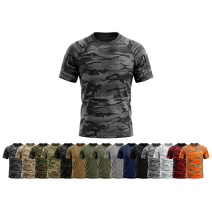 Camisetas Deportivas de Entrenamiento OEM Personalizadas, Camisetas sin Mangas de Camuflaje, Transpirables, de Algodón, Casuales, Ligeras, para Verano - Product Image 1