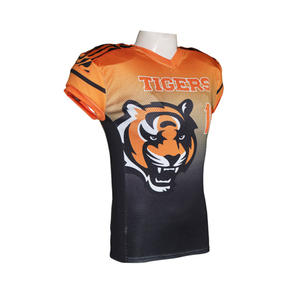 American Football Jerseys Sublimation Personalized Team Logo Number Sportswear Durable American Football Jersey High Quality - Product Image 3