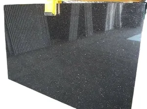 Dalles de granit noir Galaxy indien, grandes dalles, haute résistance, éclat doré antique, comptoirs modernes pour villas et hôtels, garantie de 2 ans - Product Image 4
