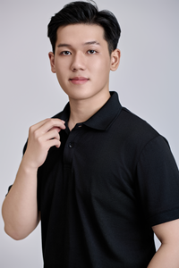 เสื้อเชิ้ตยูนิฟอร์มธุรกิจสำหรับผู้ชาย FMF เวียดนาม – ผ้าที่ดูแลรักษาง่าย พร้อมตัวเลือกกระดุมด้านหน้าและปกเสื้อแบบตัดกัน - Product Image 4