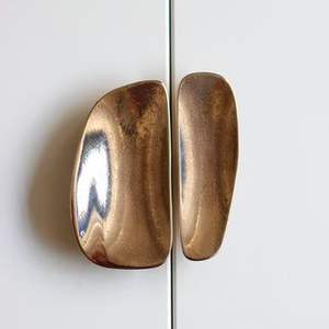 Pomo de latón para gabinete, pomo de latón para cajón, pomo de latón macizo para muebles, pomo decorativo de latón, pomo de latón antiguo - Product Image 4