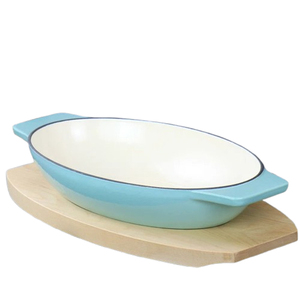 Casseroles ovales et rondes en aluminium émaillé, très demandées, de la plus haute qualité, ustensiles de cuisine très vendus - Product Image 1