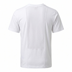 T-shirt d'été pour homme en maille respirante, idéal pour la gym, vente en gros OEM ODM, personnalisation du logo en usine - Product Image 2