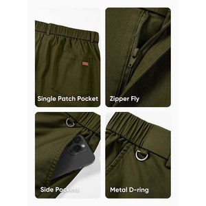 Pantalones Chinos para Hombre, Nueva Llegada 2026, Transpirables, Suaves al Tacto, Material de Poliéster y Algodón, Costuras Reforzadas, Diseño Único - Product Image 4