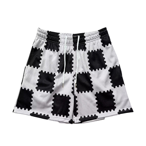 Pantalones Cortos de Baloncesto Personalizados de Malla de Camuflaje para Hombre y Jóvenes, Sublimados con Impresión Completa, de Poliéster, de Alta Calidad, Fabricados a Medida - Product Image 4