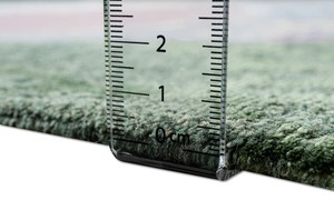 Tapis persan en laine et soie, tissé à la main par un designer, tapis de sol de qualité supérieure antidérapant pour les intérieurs résidentiels et commerciaux - Product Image 3