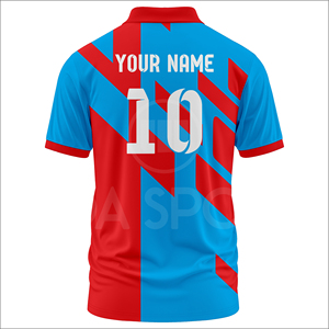 Custom Cricket Jersey Shirt Sublimation Team Uniform Breathable Quick Dry Cricket Apparel Wholesale Sportswear Manufacturer - Product Image 2