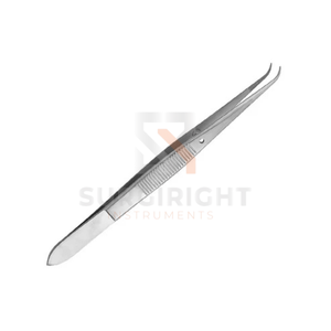 Pinzas Curvas Perry de 5 Pulgadas, Instrumento Dental Dentado de Acero Inoxidable Alemán, Certificación CE, Color Rosa, para Uso Quirúrgico y Hospitalario - Product Image 5