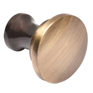 Pomo Redondo de Latón para Muebles, Diseño Tradicional, Duradero, para Uso en Cocina - Product Image 2