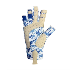 Nuevos Guantes de Caza y Pesca de Cuero Personalizados, Transpirables y Ajustables para Uso Deportivo, Guantes de Pesca Geo Brothers para Hombre - Product Image 3