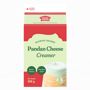 Factory OEM/ODM Wholesale Beverage Non Dairy Cream Pandan <b>Cheese</b> Dessert Creamer 500G Coffee & Milk Tea <b>HALAL</b> Hot Selling - Product Image 1