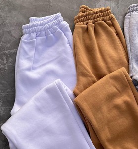 Pantalones Deportivos para Mujer, Pierna Ancha, Leggings de Gimnasio, Cintura Alta, Levanta Glúteos, Rectos, Mezcla de Poliéster/Algodón, Secado Rápido, Color Liso, Casuales - Product Image 2