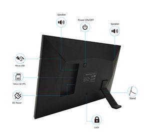Nuevo diseño de marco de fotos <span class=keywords><strong>digital</strong></span> WiFi de 10,1 pulgadas, venta al por mayor de China, <span class=keywords><strong>oferta</strong></span> de álbum de fotos electrónico con pantalla táctil inteligente - Product Image 3