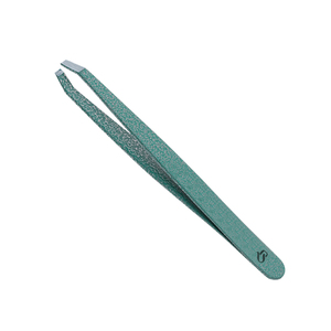 Pinzas Profesionales para Cejas BISONS con Punta Inclinada – Herramienta de Depilación de Precisión de Acero Inoxidable para Belleza y Maquillaje - Product Image 3