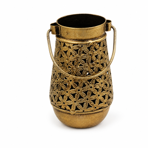Iron Hanging <b>Tea</b> <b>Light</b> <b>Holder</b> Lantern | Vintage Round Decorative Candle <b>Holder</b> for Home, Wedding & Festive Decor - Product Image 3