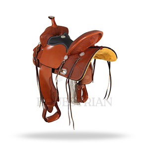Western Trail Saddle Horse Riding Saddle Equestrian <b>Equipment</b> - Product Image 3