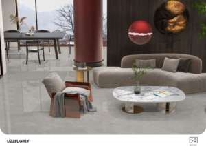 Azulejos de porcelana modernos de alta gama con acabado brillante, tamaño 600x1200, formato grande para pisos y paredes, para uso comercial. - Product Image 2